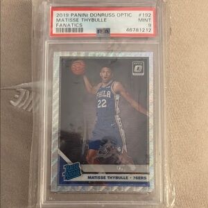 2019 Panini Donruss Optic Matisse Thybulle Rookie Card